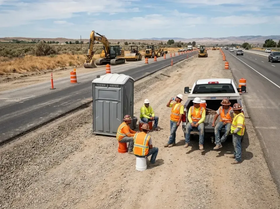 highway-road-construction-crew-007 — frequently asked questions, Porta Potty and Restroom Rentals in Mount Vernon, IL